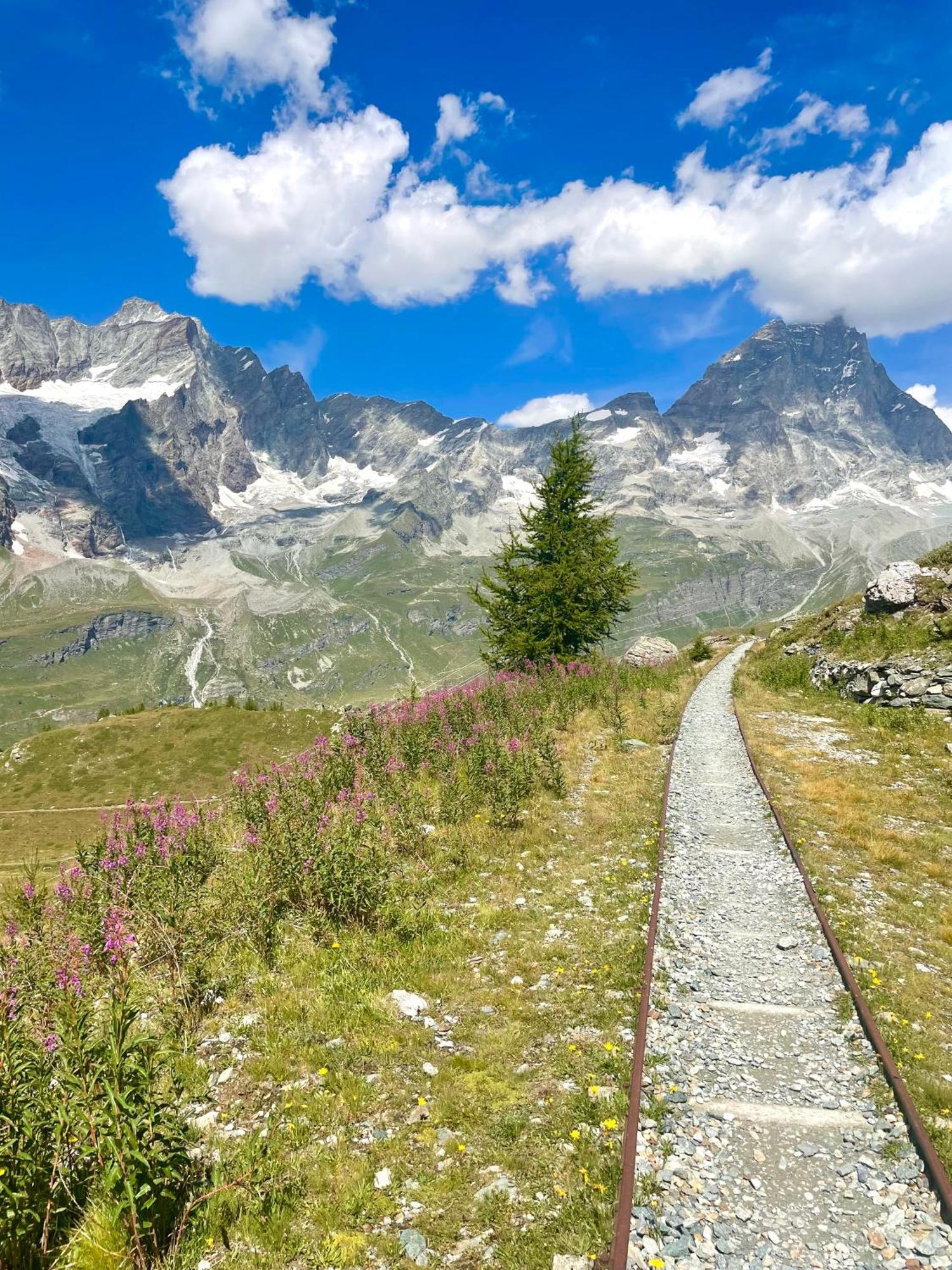 Ski Paradise - Cielo Alto Cervinia เบรยล์-แชร์วิเนีย ภายนอก รูปภาพ